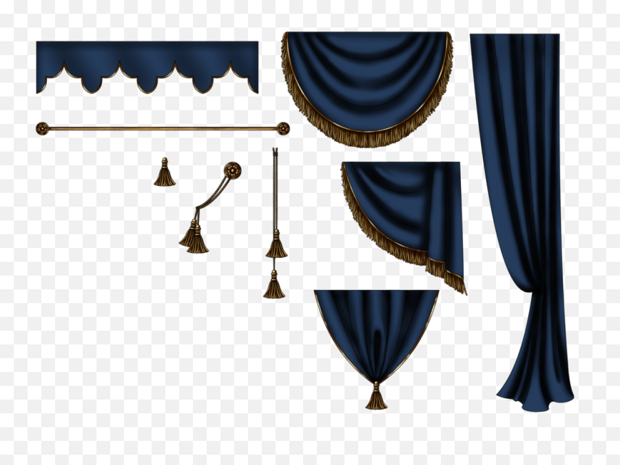 Curtains Png Transparent - Transparent Curtain Design Png,Curtain Png