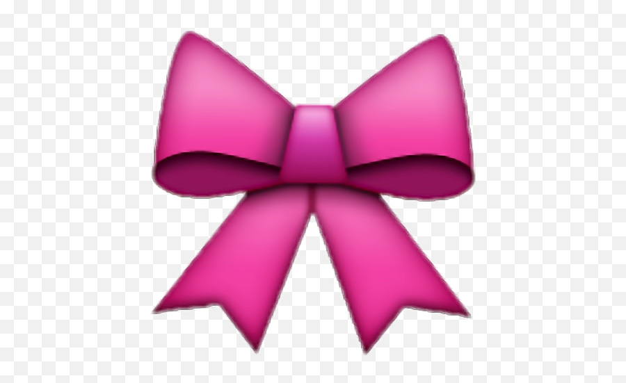 Iphone Emoji Pink Ribbon Followme - Sticker By Pink Bow Emoji Png,Pink Ribbon Png
