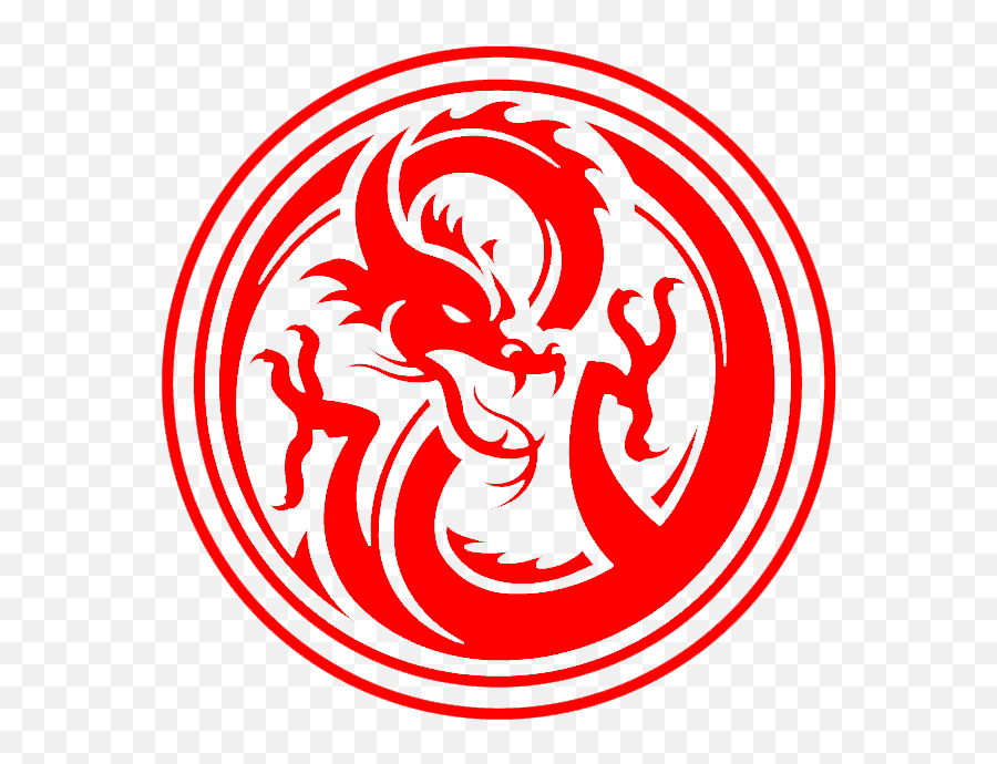 Red Dragon Logo Inside A Circle - Chinese Dragon Logo Png,Red Car Logo