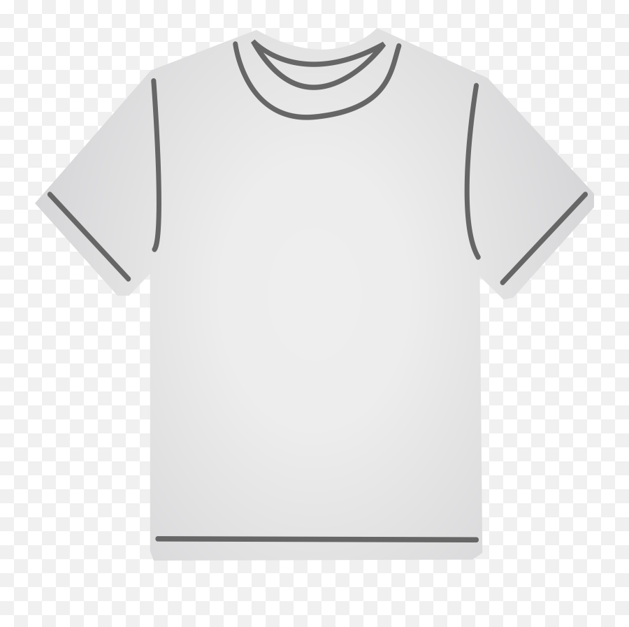 Clipart Shirt Transparent Background - Active Shirt Png,White Shirt Transparent Background