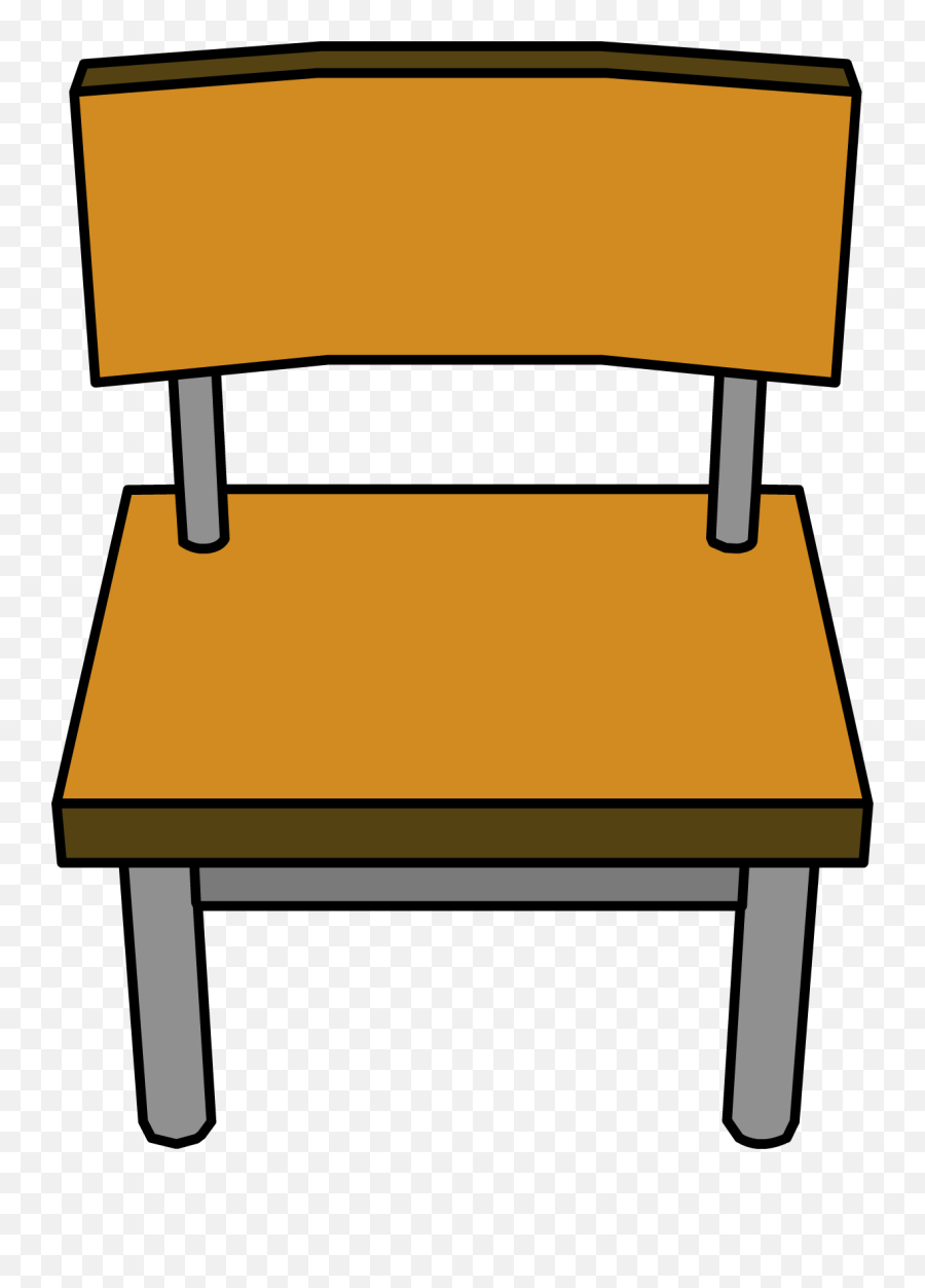 School Chair Clipart Png - Chair Clipart Png,Stool Png