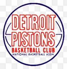 Detroit Pistons Logos - Detroit Pistons Logo 1957 Png,Pistons Logo Png