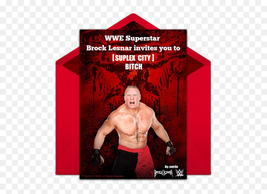 Brock Lesners Ecard - Imgur Barechested Png,Brock Lesnar Transparent