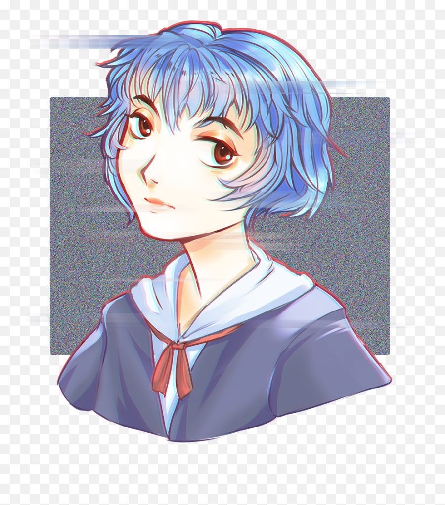 Ayanami Rei By Lionrion - Fur Affinity Dot Net Cartoon Png,Rei Ayanami Png