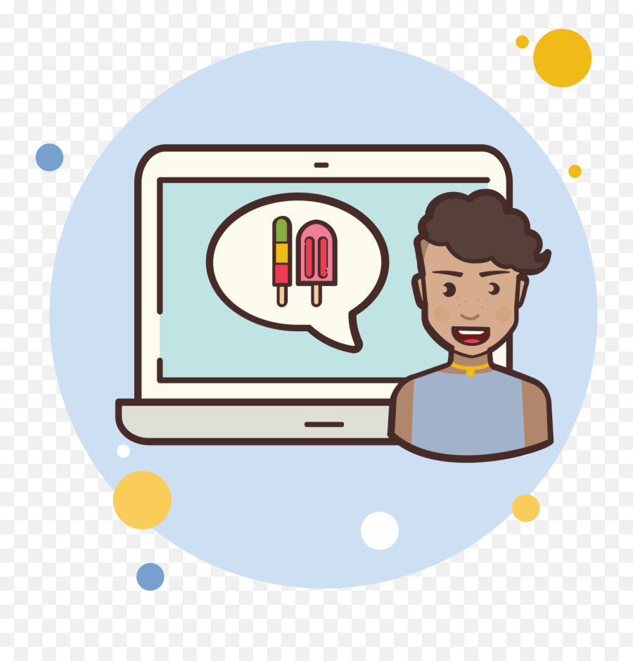 Download Laptop Ice Cream Icon - Icon Png Image With No Portable Network Graphics,Laptop Icon Png
