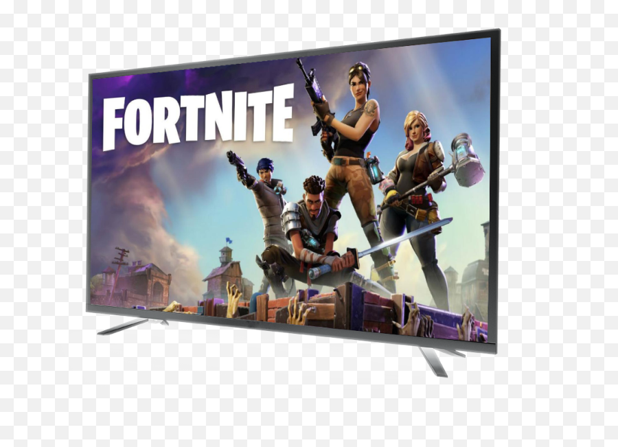Download Hd The Best Tvs For Pc Gaming - Epic Games Fortnite Fortnite Mobile In Ipad Png,Epic Games Png