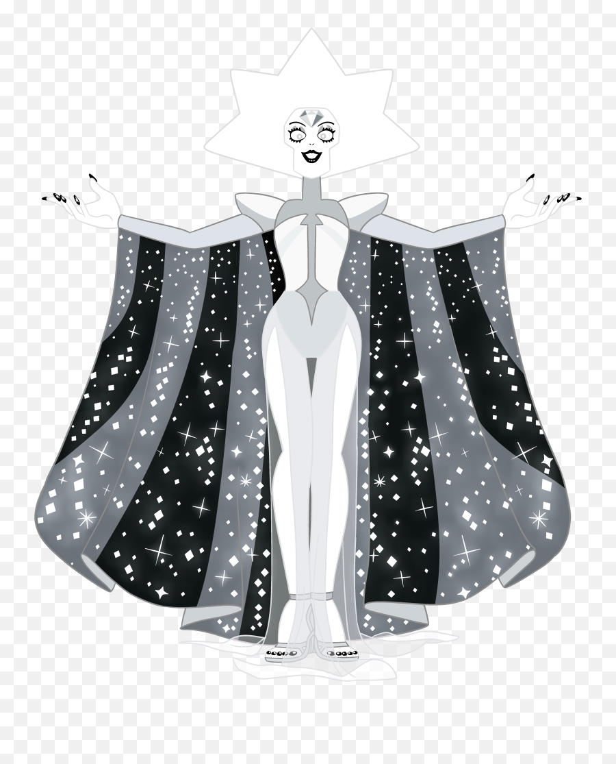 White Diamond Steven Universe Wiki Fandom Png Black And