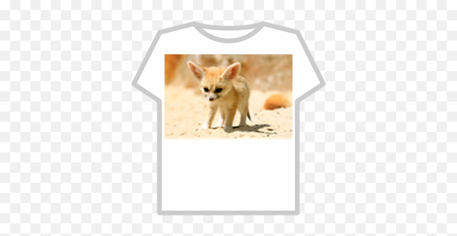 King Fennec Fox Shirt - Roblox Fennec Fox Baby Png,Fennec Fox Png