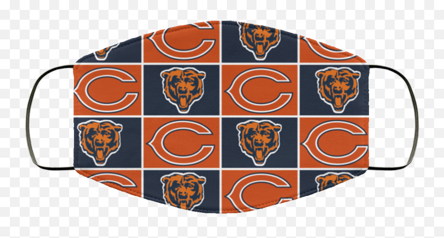 Chicago Bears Face Mask Washable Reusable - Chicago Bears Png,Chicago Bears Logo Png