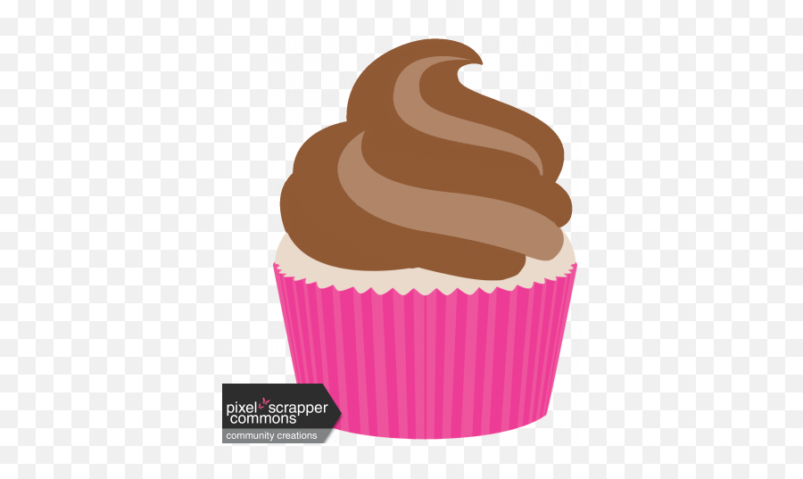 Birthday Wishes - Cupcake 03 Graphic By Sharon Grant Pixel Cupcake Png,Birthday Cupcake Png