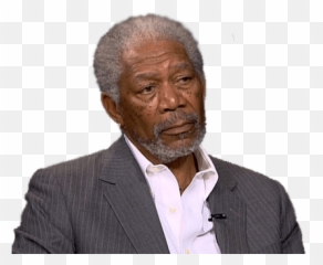 Morgan Freeman Thinking Transparent Png - Morgan Freeman And Mike Wallace,Morgan Freeman Png