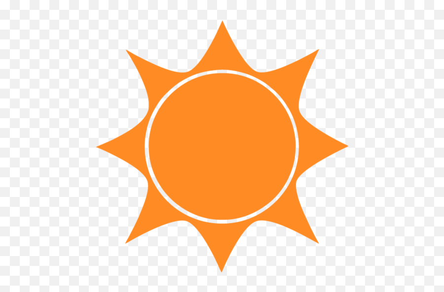 Download Sun Icon - Weather Report Sun Png Image With No Vector Graphics,Sun Png