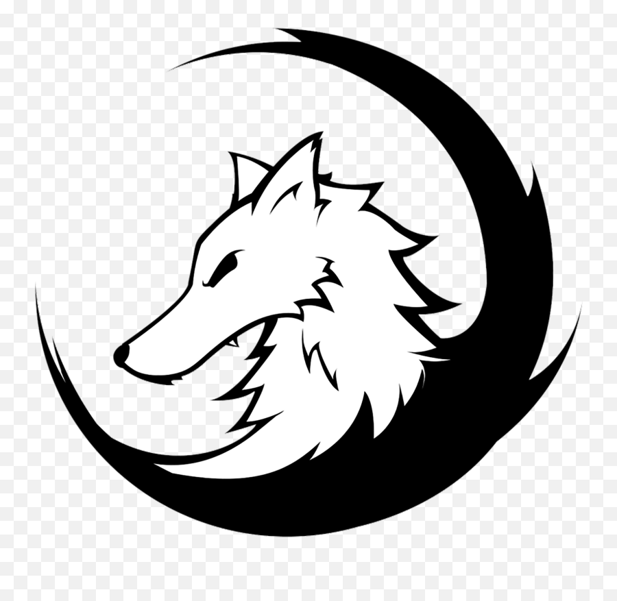 Download Alpha Wolf Head - Wolf Logo Transparent Background Png,Wolf Head Png