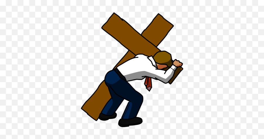 The Classical Christian Difference Cross That Incites Us - Man Carrying Cross Clipart Png,Jesus On Cross Png