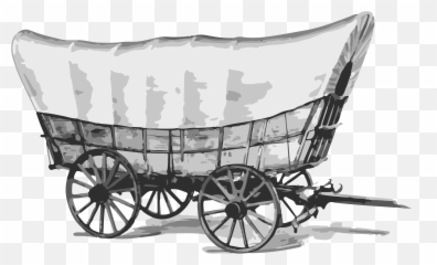 Covered Wagon Png Image - Prairie Schooner,Wagon Png