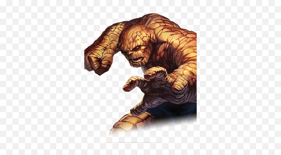 Thing Marvel Xp Old - Dark Fantastic Four Png,The Thing Png