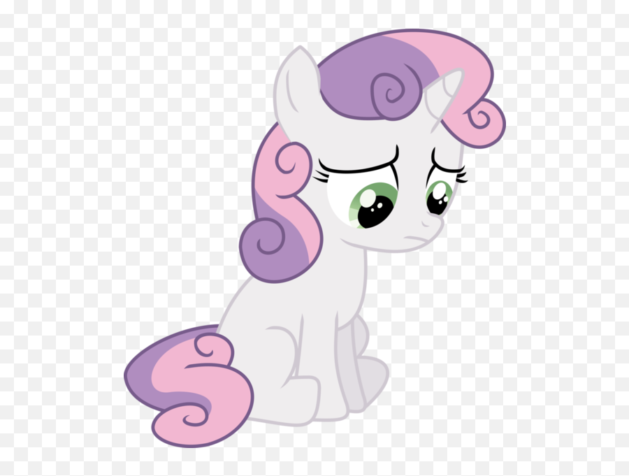 Whiteshad0w Sad Safe - Sweetie Belle Sad Vector Png,Belle Transparent Background