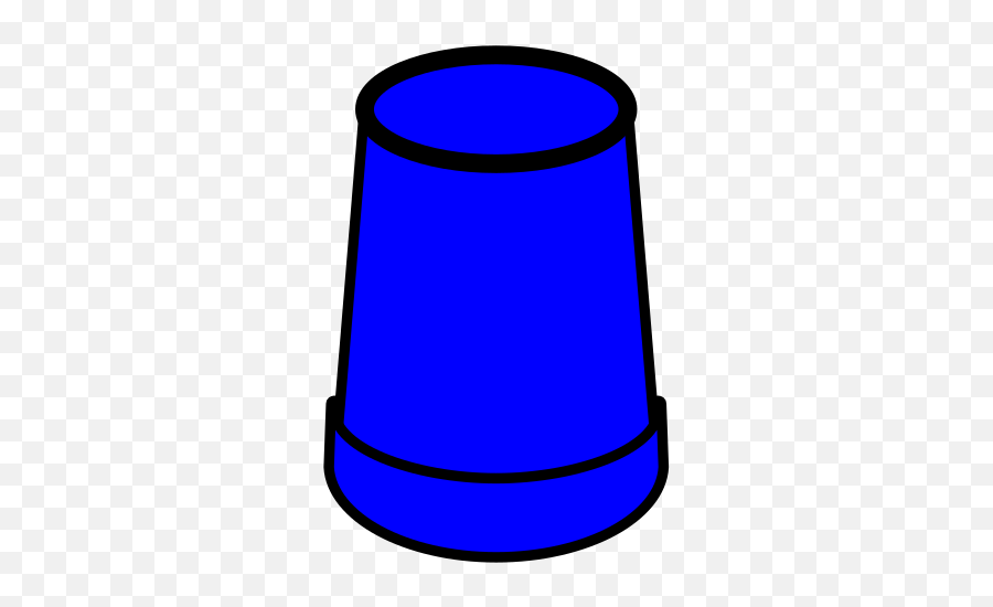 Upside Down Plastic Cup Png Free - Blue Cup Upside Down,Solo Cup Png