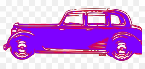 Girl And Boy Driving Car Cartoon Outline Png Svg Clip Art - Classic Car Png Cartoon,Driving Png