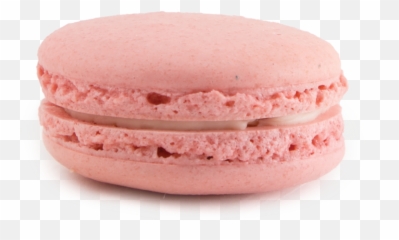 Rose Lychee Macaron - Transparent Aesthetic Pink Food Png,Macaron Png