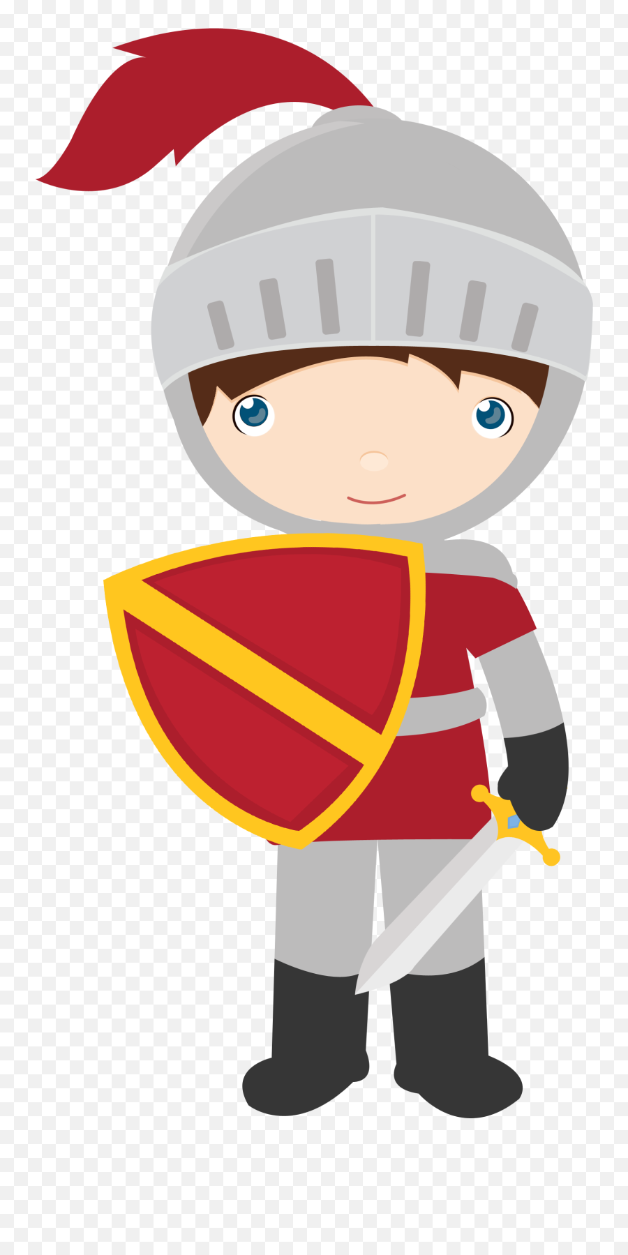 Princesas E Cavaleiros - Cute Knight Clipart Png,Knights Png