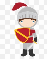 Princesas E Cavaleiros - Cute Knight Clipart Png,Knights Png