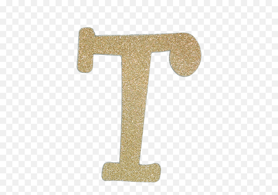 Gold Glitter Letter T Png Image - Gold Glitter Letter T,Letter T Png