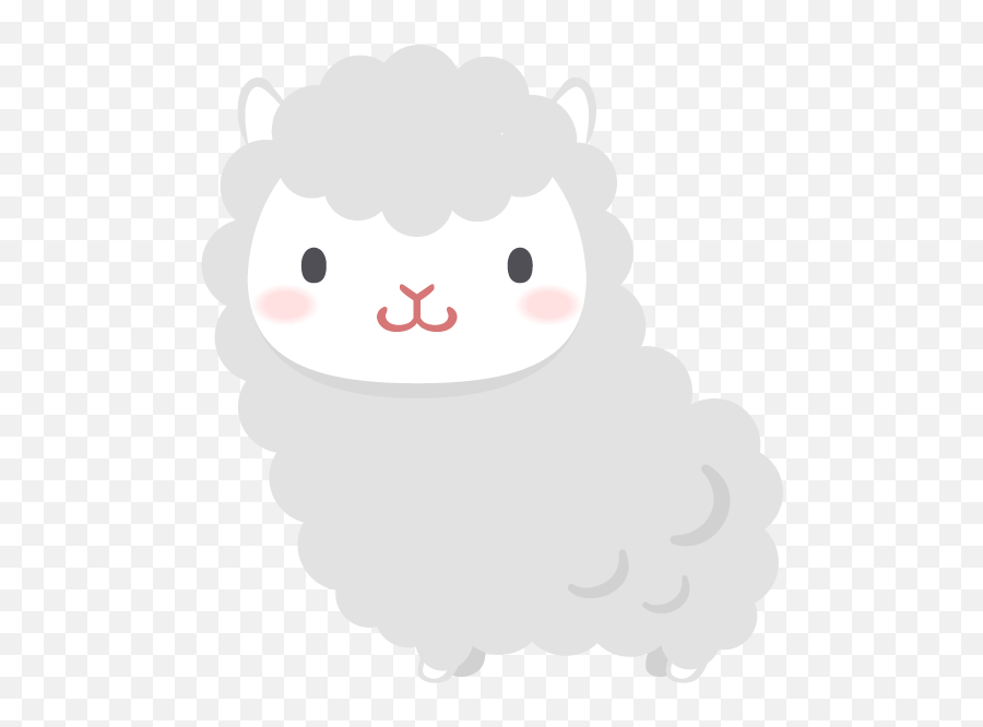 Alpaca Free Png And Vector - Curly,Alpaca Png