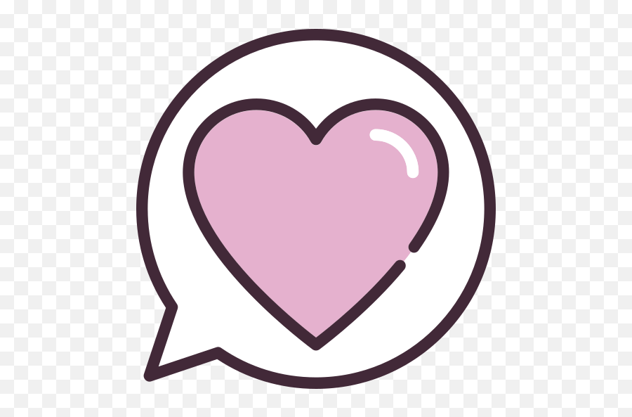Free Svg Psd Png Eps Ai Icon Font - Heart Speech Bubble Png,Text Message Icon Png