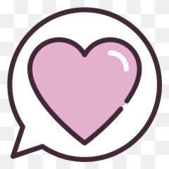 Free Svg Psd Png Eps Ai Icon Font - Heart Speech Bubble