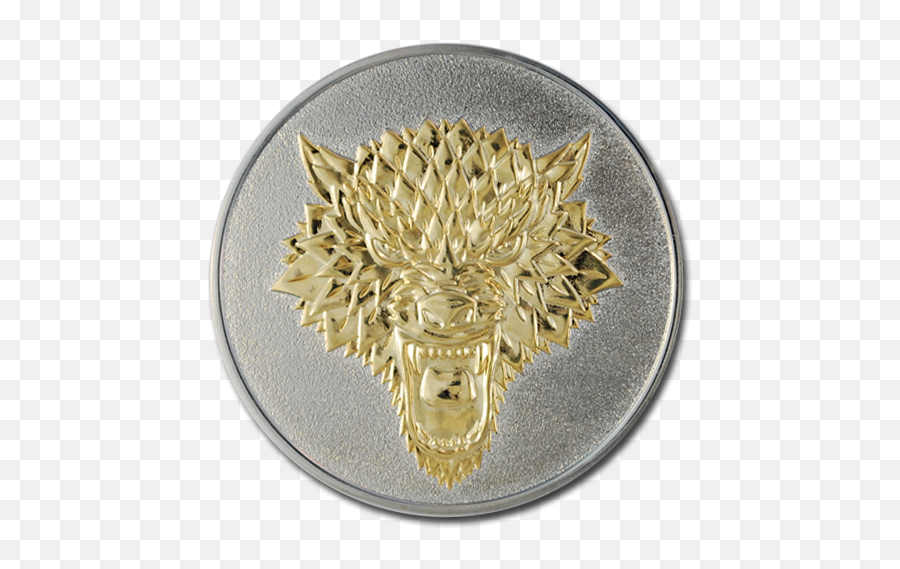 Winter Is Coming - Wolf Gold Png Full Size Png Download Solid,Winter Is Coming Png