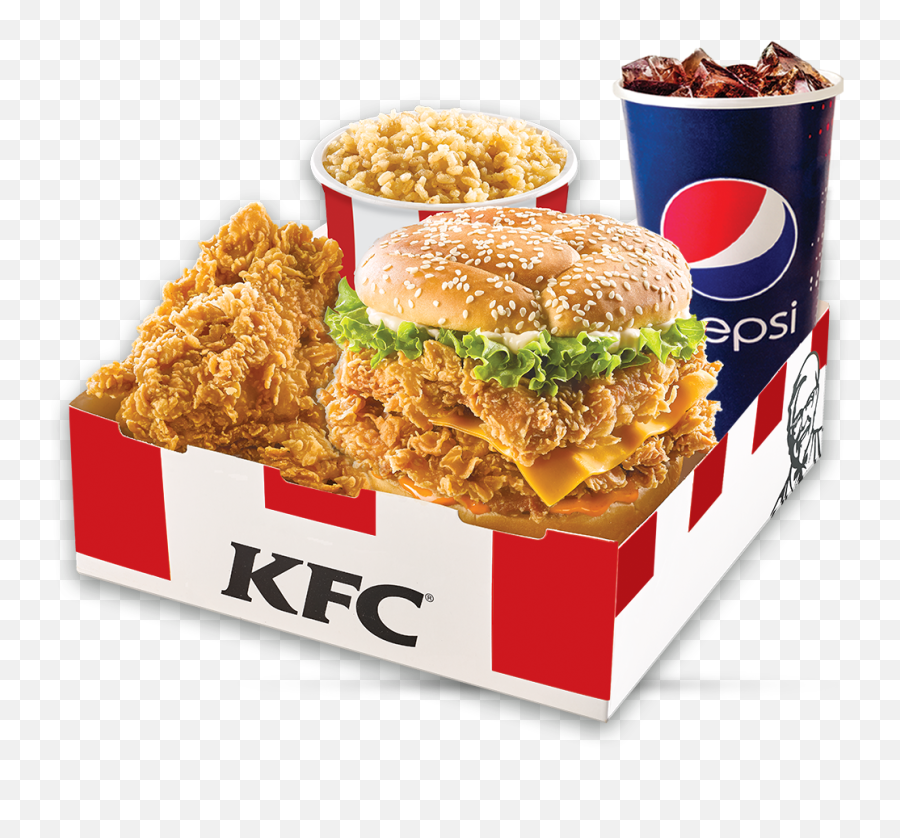 Download Kfc Delicious Meals For One Single Egypt Png - Kfc Menu In Egypt,Junk Food Png