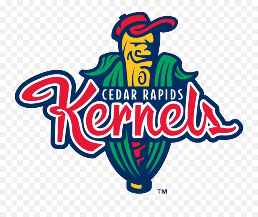 Cedar Rapids Kernels Logo And Symbol Meaning History Png - Cedar Rapids Kernels,Miracle Ear Logo