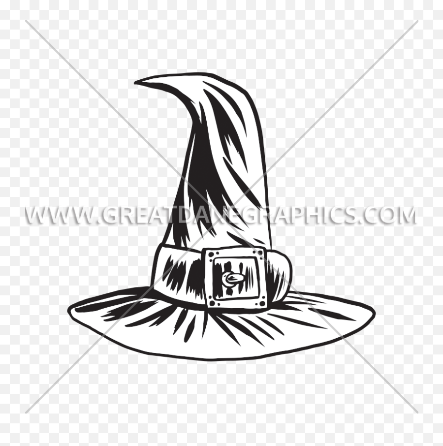 Witch Hat Production Ready Artwork For T - Shirt Printing Printed Png,Witch Hat Png