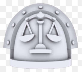 Scales Of Justice Veteran Shoulderpads - Hard png