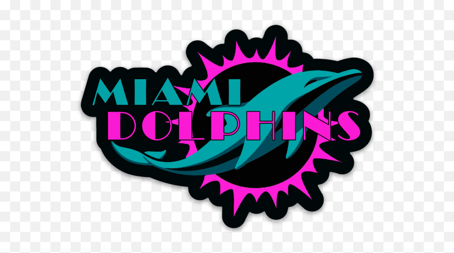 Miami Dolphins Vice Theme Logo - Miami Dolphins Logo Png,Miami Dolphins Logo Png