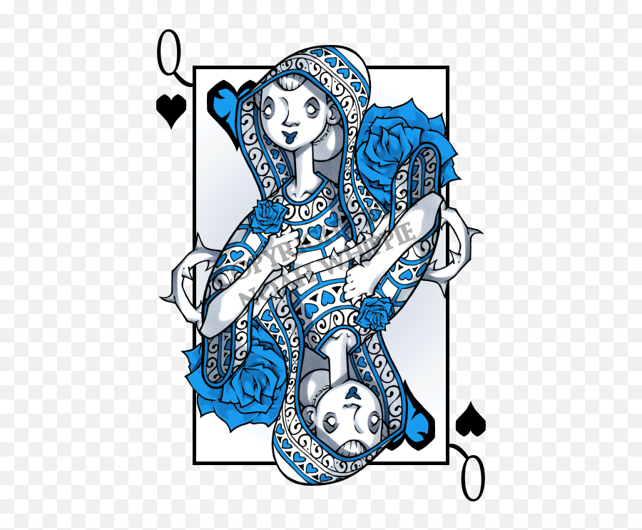 Download Hd Queen Of Hearts Card Png - Playing Card,Queen Of Hearts Card Png