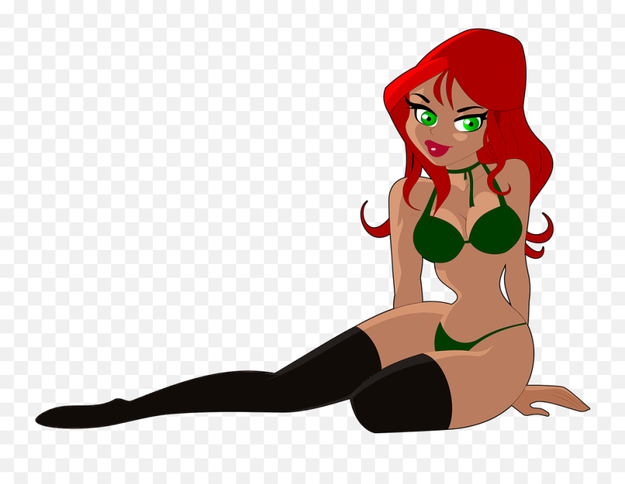 Mujeres Pin Up Pinup Mujer - Woman In Bikini Clipart Vector Png,Pin Up Png