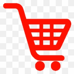 Shopping Cart Png Image Images Vector - Red Icon