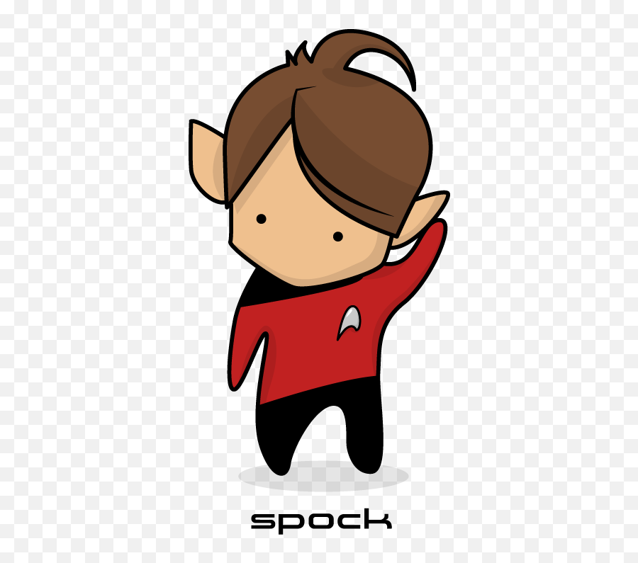 Cute Spock Products - Fictional Character Png,Spock Png