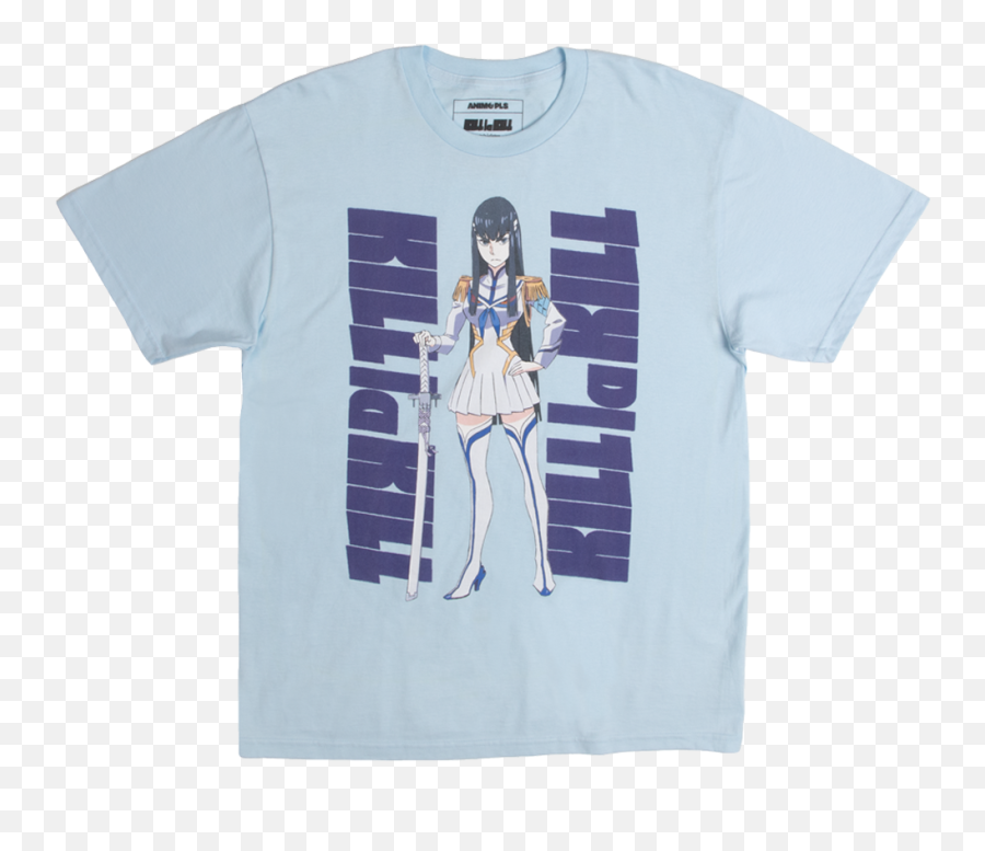 Kill La Satsuki Blue Tee - Short Sleeve Png,Kill La Kill Png