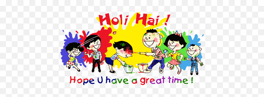 Holi Ki Shubhkamnaye - Holi Cards In Hindi Photo Gallery Happy Holi Gif 2021 Png,Kat Graham Gif Icon