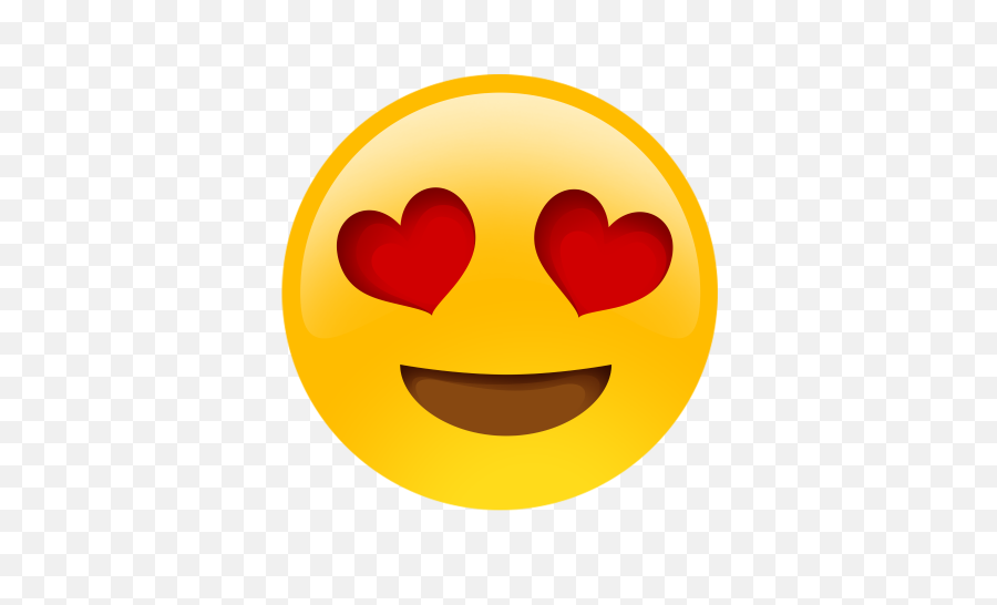 Smiley Png Images Free Download - Heart Eyes Emoji Png,Excited Emoji Png
