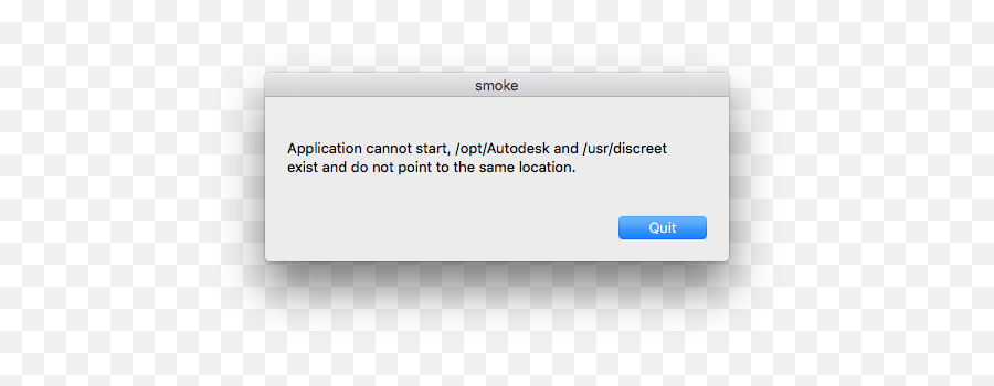 Error Application Cannot Start Optautodesk And Usr - Dot Png,Discreet Icon