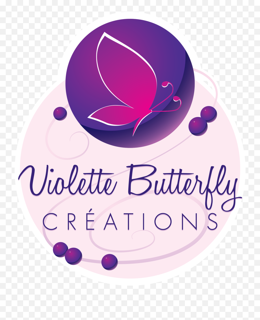 Nouveau Logo Violette Butterfly Créations Creations - Brigitte Bardot Png,Butterfly Logos