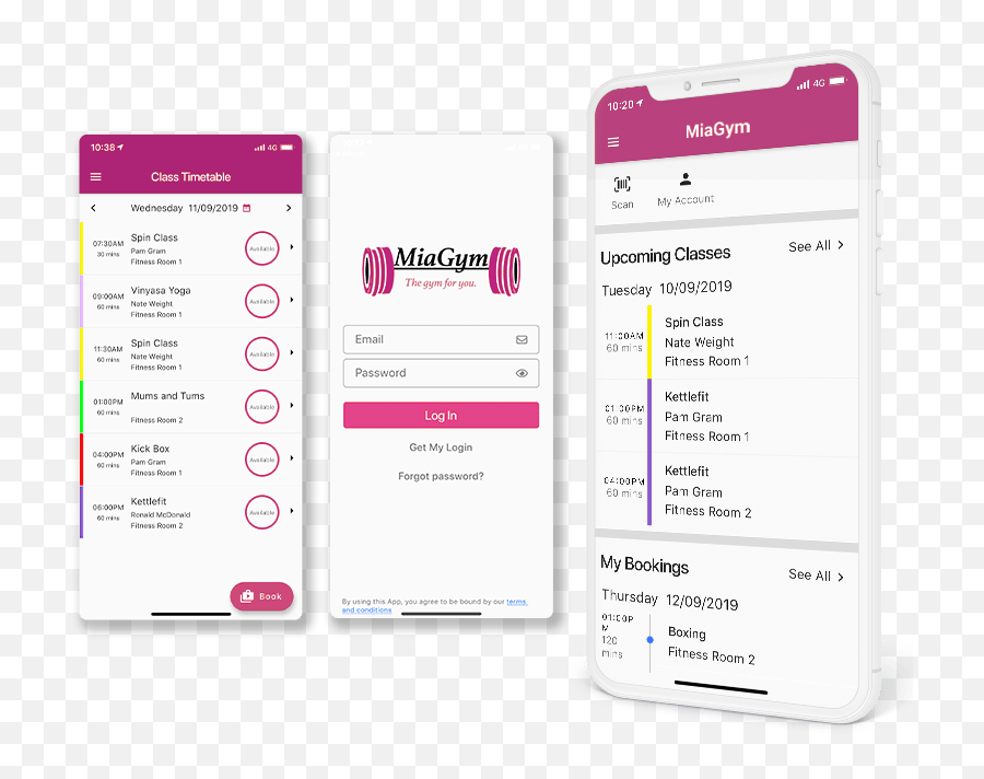 Health Club And Gym Software - Smart Device Png,Icon Gym Timetable