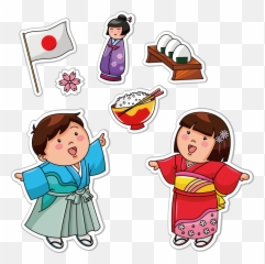Cuisine Onigiri Sushi Cartoon Children Transprent Png - Japan Things