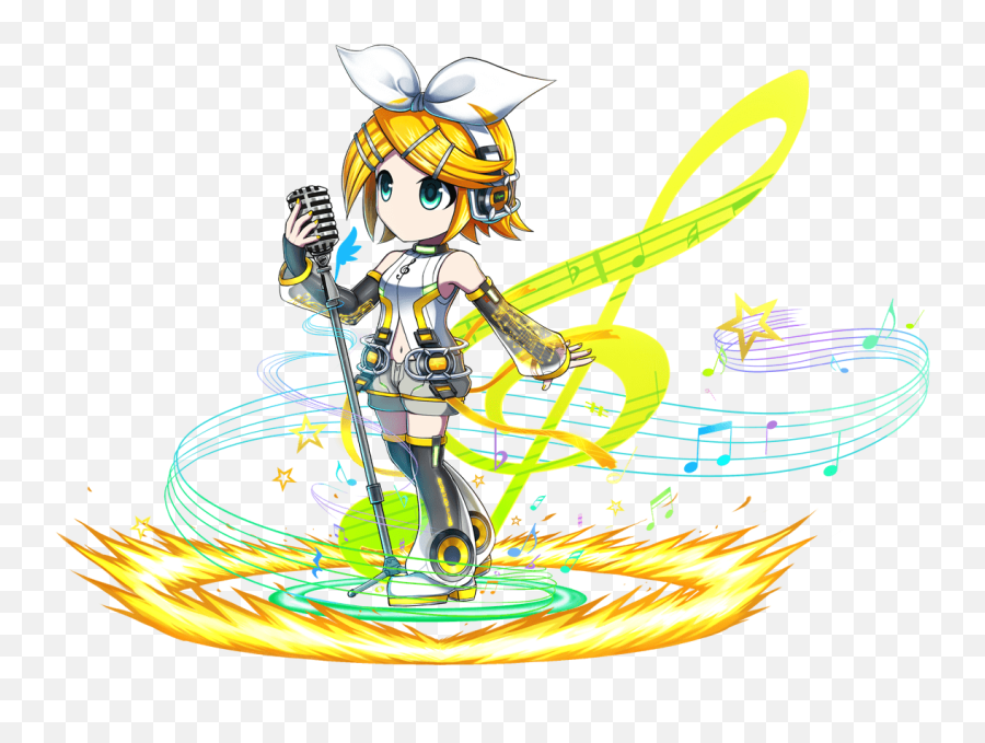 Rin And Len Rare Summon Rates Megathread Bravefrontier - Brave Frontier Rin Png,Rin Kagamine Icon