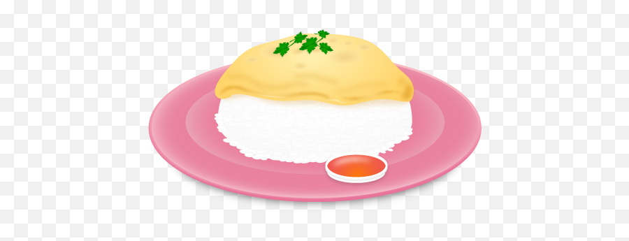 Omelet Cartoon Png 1 Image - Omelet With Rice Png,Omelette Png