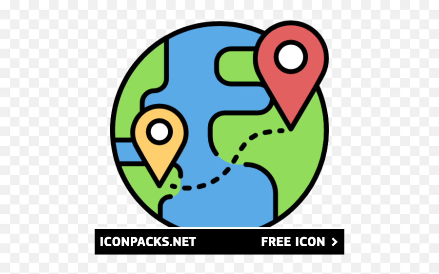 Free Global Navigation Icon Symbol Png Svg Download - Metaverse Icon Png,Navigate Icon